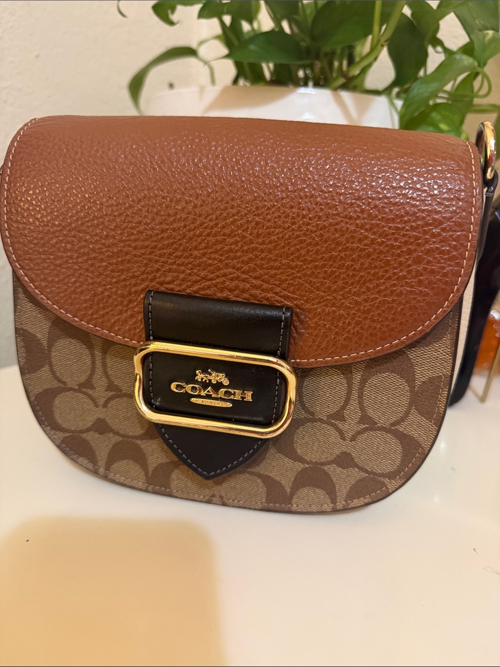 Coach Signature Morgan Saddle Crossbody bag - Picture 5 of 16